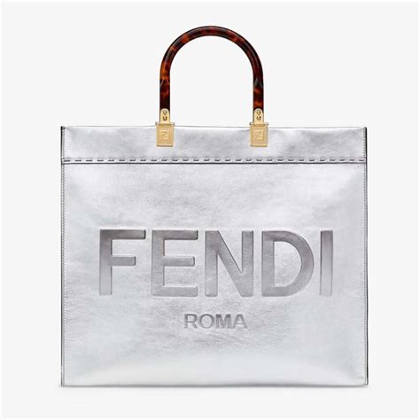 fendi silver purse|Fendi purses outlet.